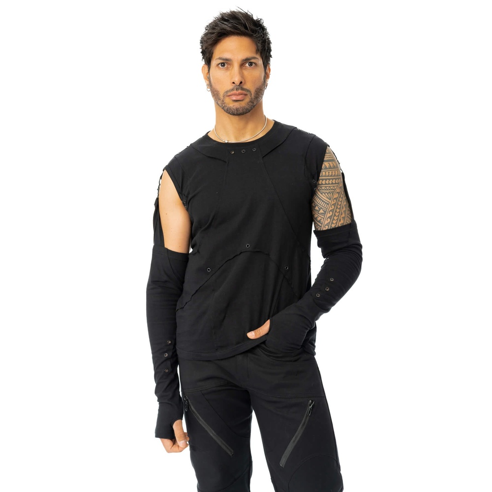 Heartless - Gloomtek Top - Black